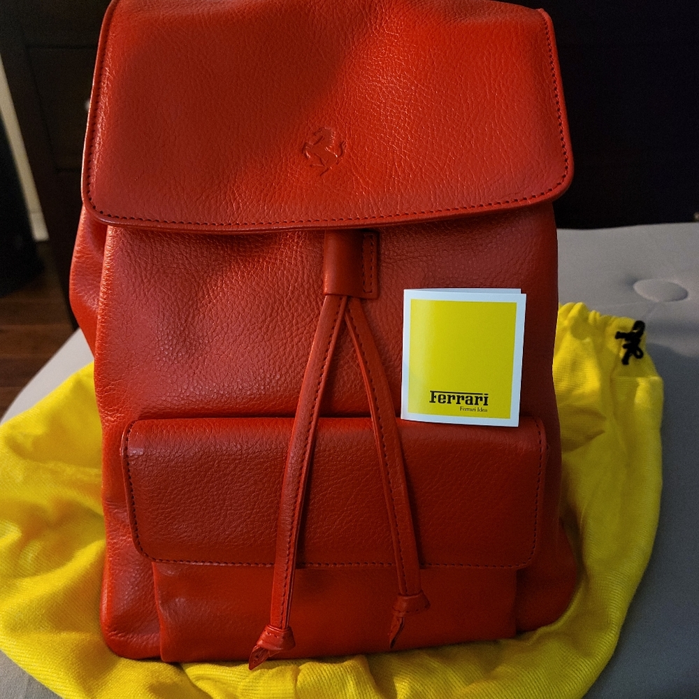 New Vintage Ferrari women's backpack